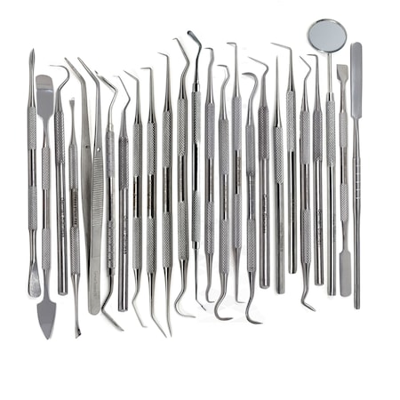 A2Z Scilab 24 Pcs Dental Tools Professional Stainless Steel A2Z-ZR-KIT-121